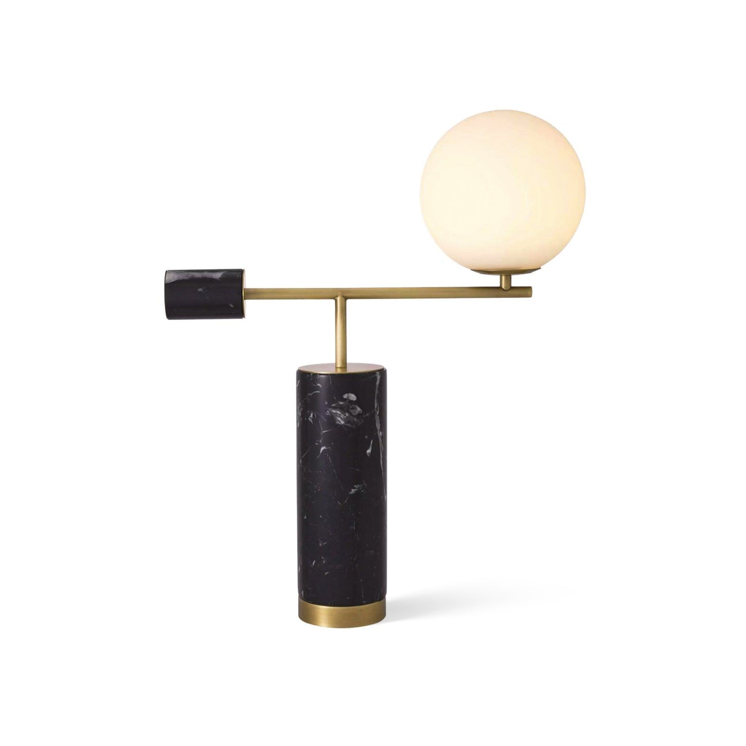 Bendik Ceramic Desk Lamp - Modern Minimalist LED Table Light for Home Office, Study & Bedroom - Perfect for Reading, Working & Nightstand Decor