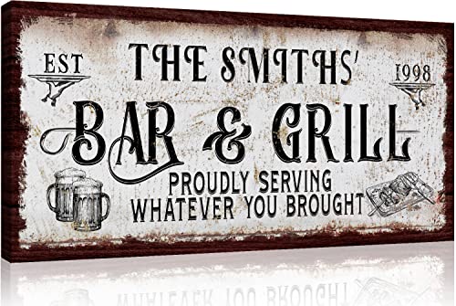 Rustic Bar & Grill Hand Serving Plate with 2 Beer Mugs and Grilled Meat