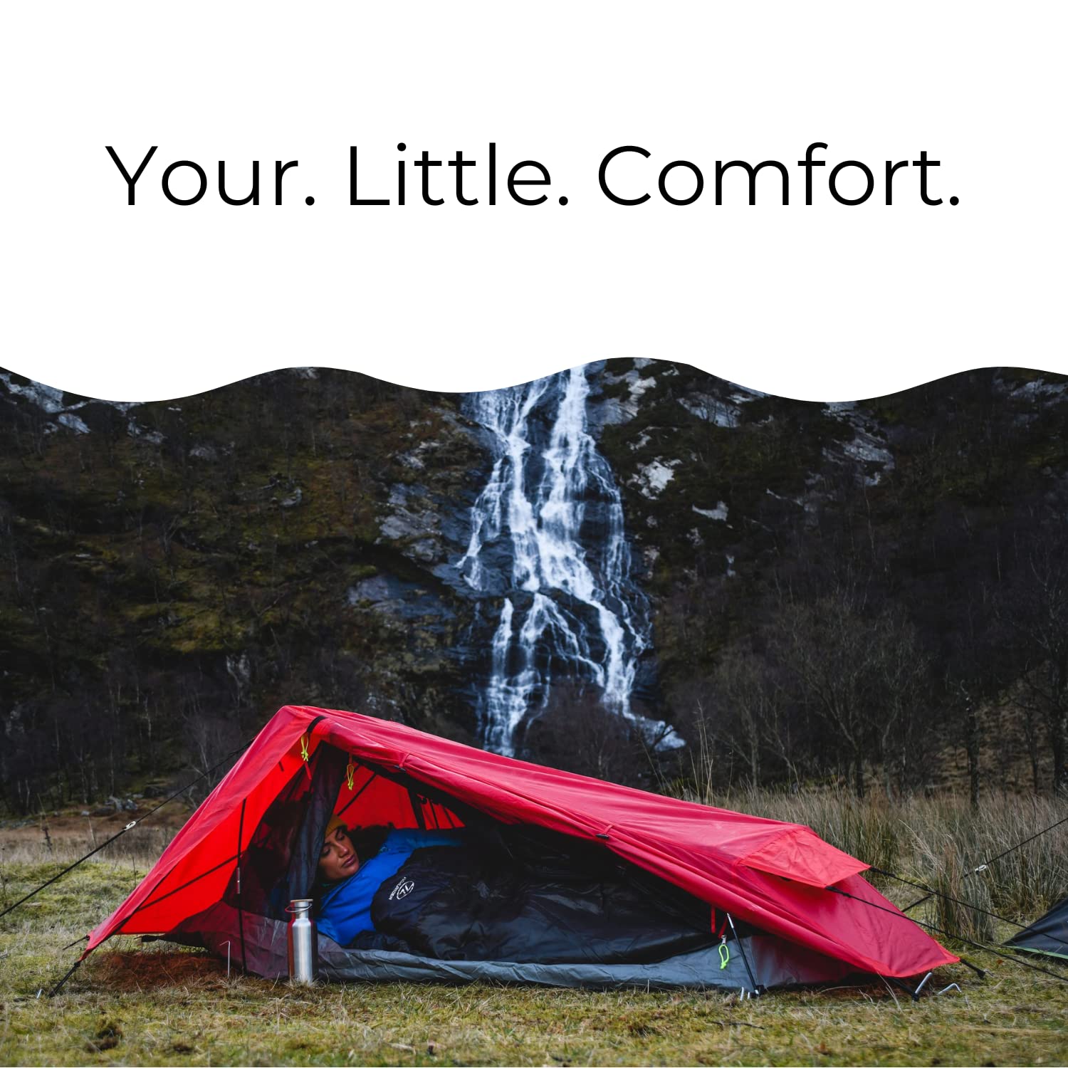 HIGHLANDER Backpacking Tent - Lightweight Waterproof 2-Person Camping Tent for Hiking & Outdoor Adventures | Perfect for Backpacking, Camping & Travel