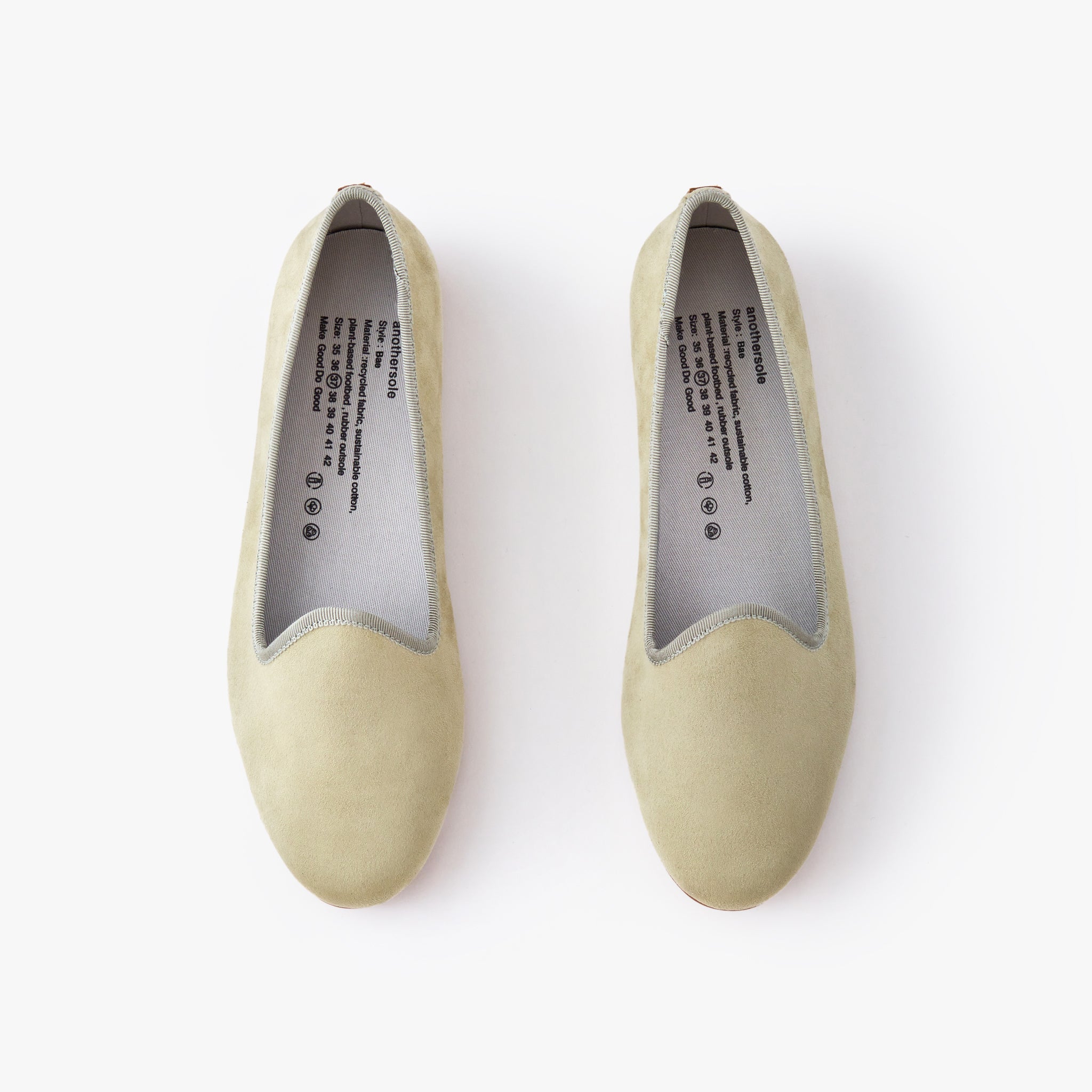 Bae Easy Loafers for Women - Comfortable Slip-On Casual Shoes in Sage Green | Perfect for Work, Travel & Everyday Wear