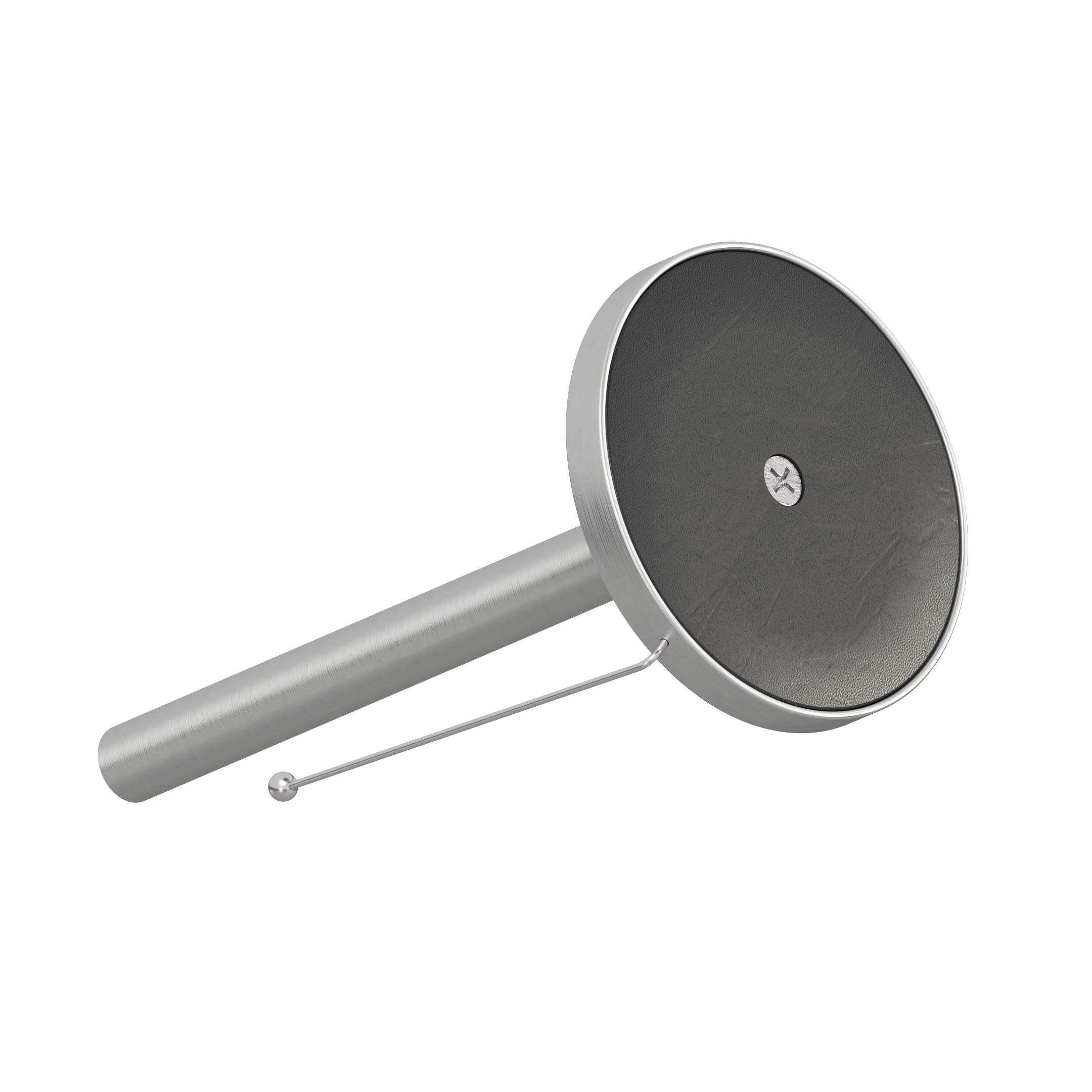 Stainless Steel Paper Towel Holder - Brushed Matte Finish, Sturdy & Durable Kitchen Roll Dispenser for Countertop or Under Cabinet Mounting | Perfect for Kitchen, Bathroom, or Office Use