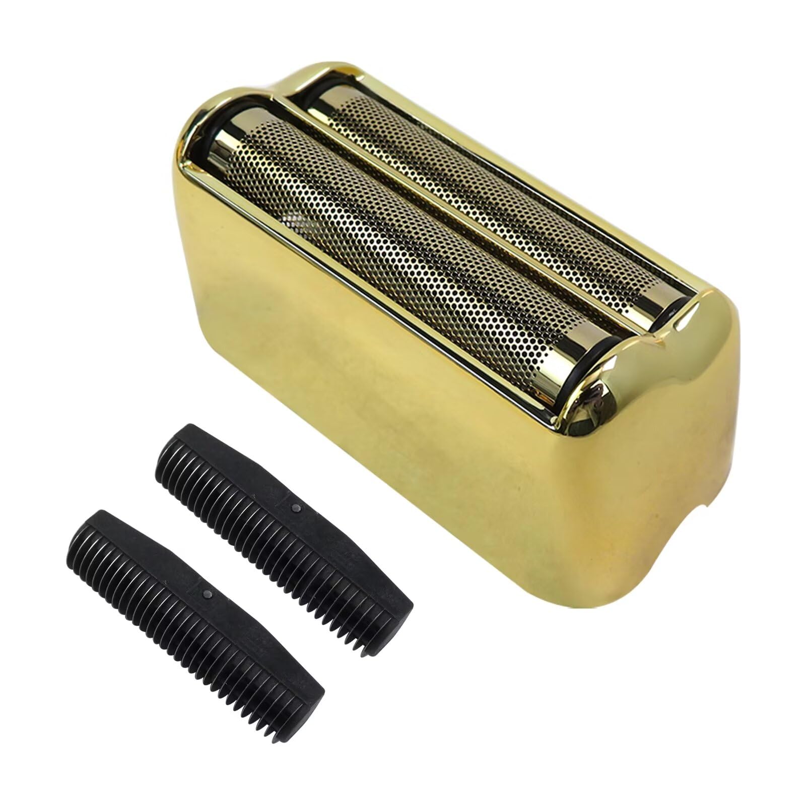 Barberology Electric Shaver Replacement Foil and Cutter Head - Compatible with PRO FXRF2G Razors (Gold) | Double Foil Shaver Replacement for Smooth Shaving | Perfect for Home Grooming & Professional Barbershops