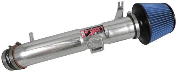 2011-2013 Ford Mustang 3.7L V6 PowerFlow Cold Air Intake System - Polished Aluminum - Performance Upgrade for Better Acceleration & MPG - Perfect for Street Racing & Car Shows