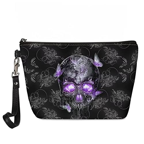 Purple Butterfly Skull