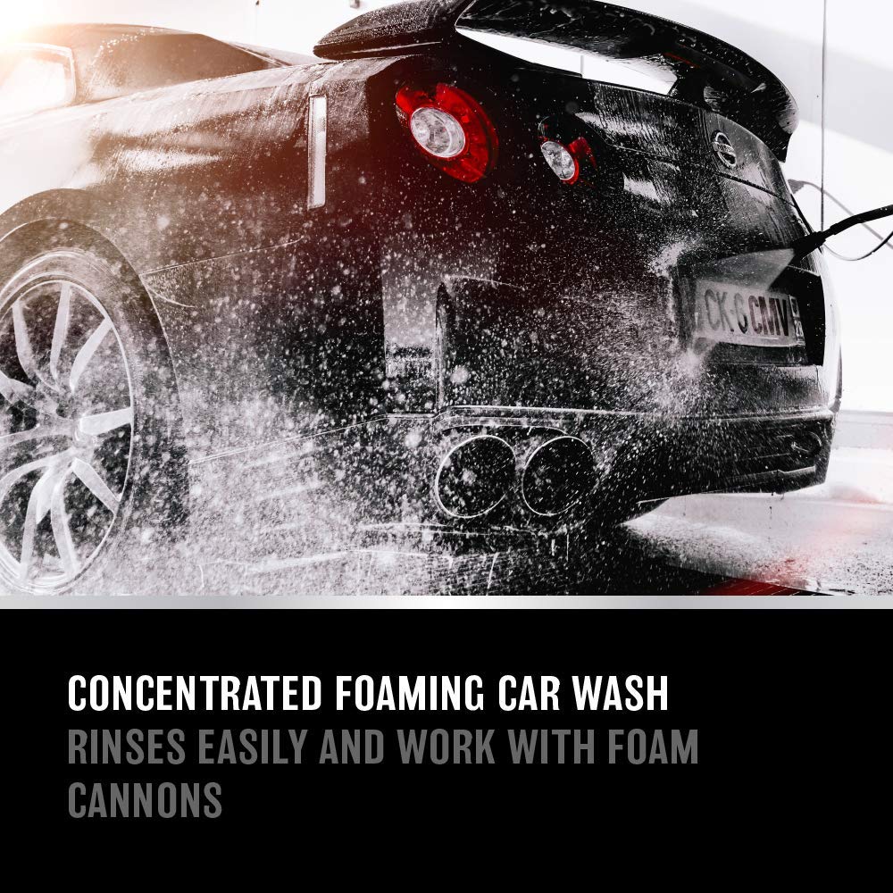 Premium Car Wash Soap - Shampoo for Bucket & Foam Cannon - Auto Detailing for Shine & Protection