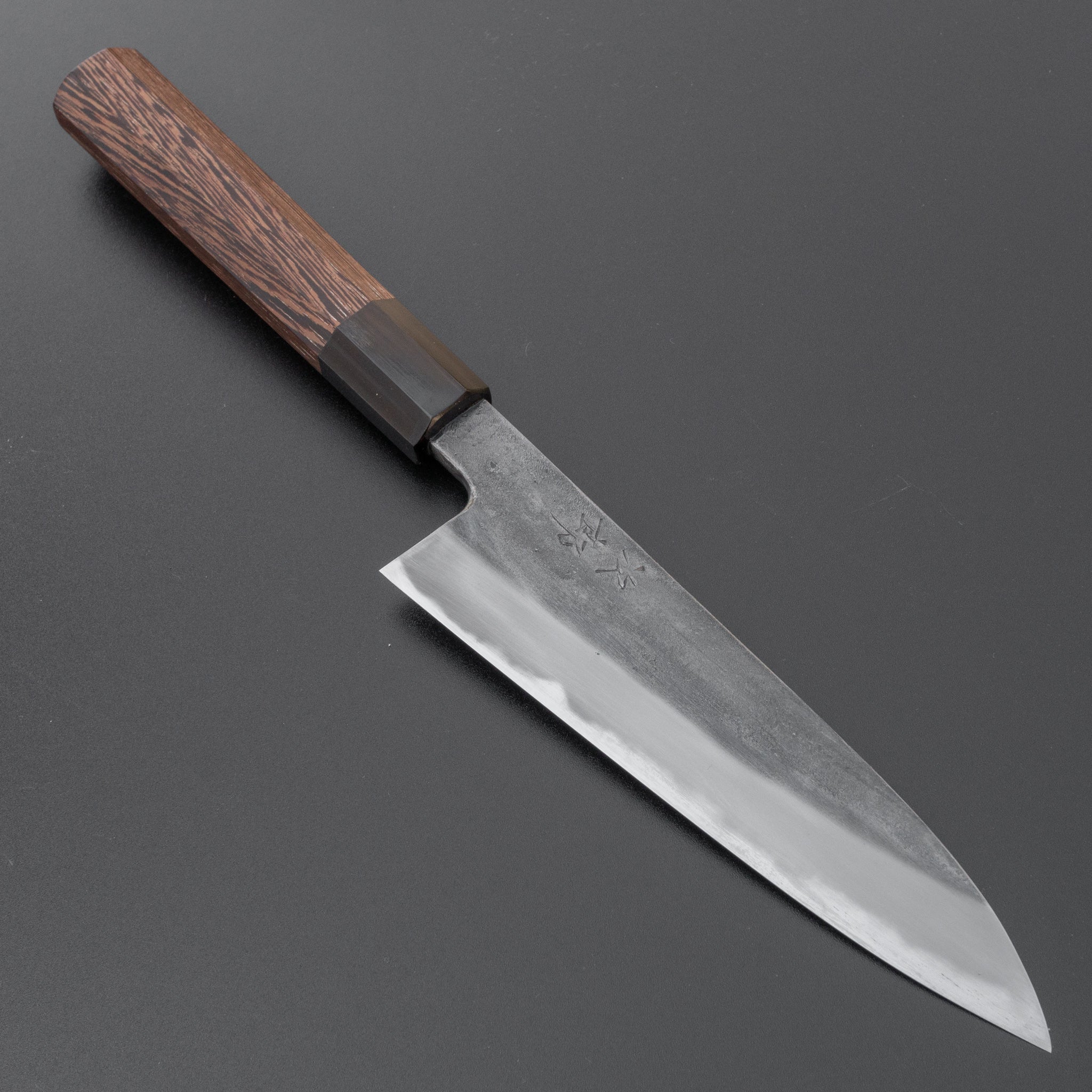 Premium Jiro Tsuchime Petty Knife 150mm - Japanese High Carbon Steel Blade with Taihei Tagayasan Handle (#090) - Perfect for Sushi, Vegetables & Precision Kitchen Tasks