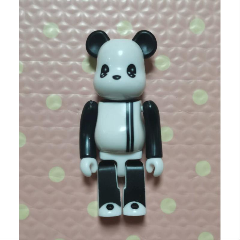 Bearbrick Series 9 ARTIST Panda 100% Collectible Vinyl Figure - Limited Edition Art Toy for Display & Collection | Perfect for Home Decor, Office Display, and Gift Giving