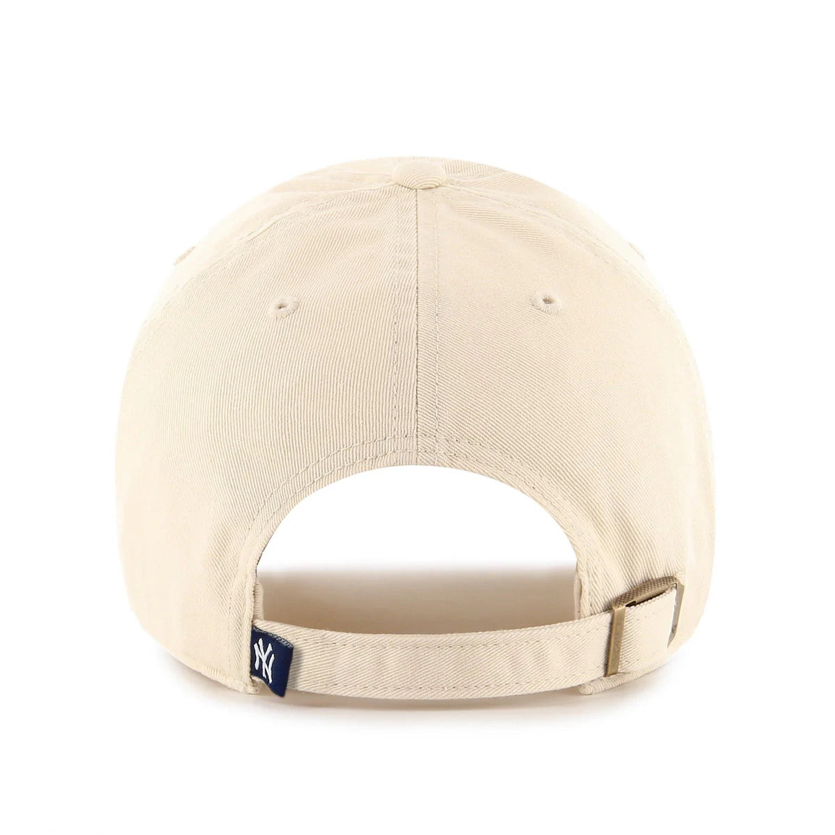 47 Brand New York Yankees Cleanup Adjustable Baseball Cap - Stone & Navy - Perfect for Game Day, Outdoor Sports & Casual Wear