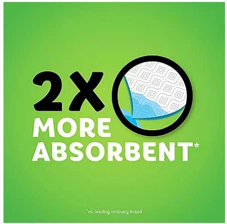 Select-A-Size Paper Towels, White, 12 Rolls (Equivalent to 26 Regular Rolls) | Ultra Absorbent, Strong & Soft | Perfect for Kitchen Cleaning, Spills & Household Use