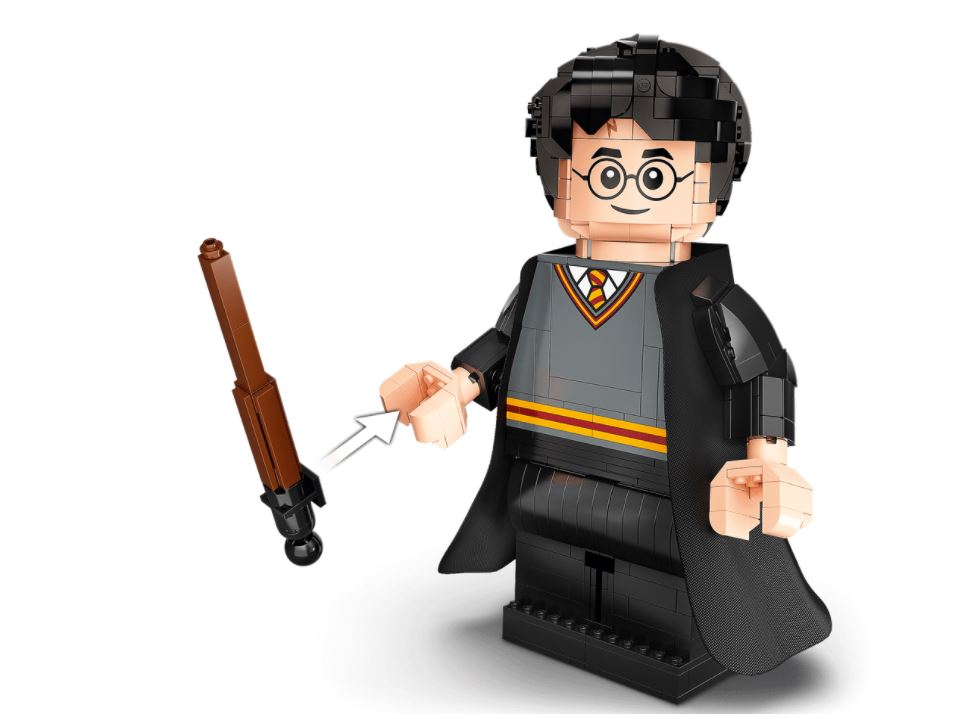 LEGO Harry Potter 76393 Harry & Hermione Minifigures Set – Collectible Building Toy for Kids, Fans, and Gift Ideas – Perfect for Play, Display, and Harry Potter Themed Parties