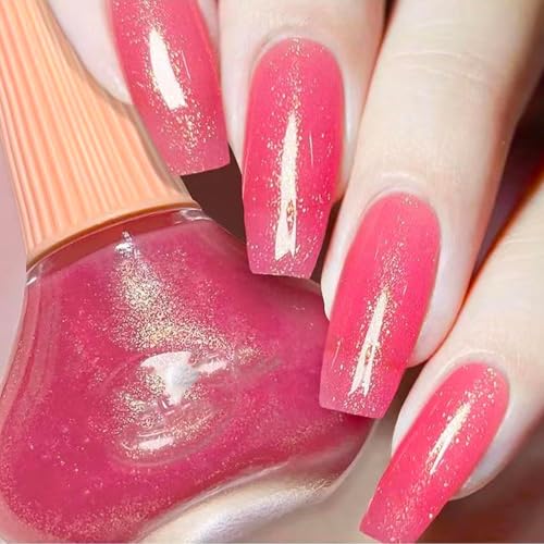Peach Pink Shimmer