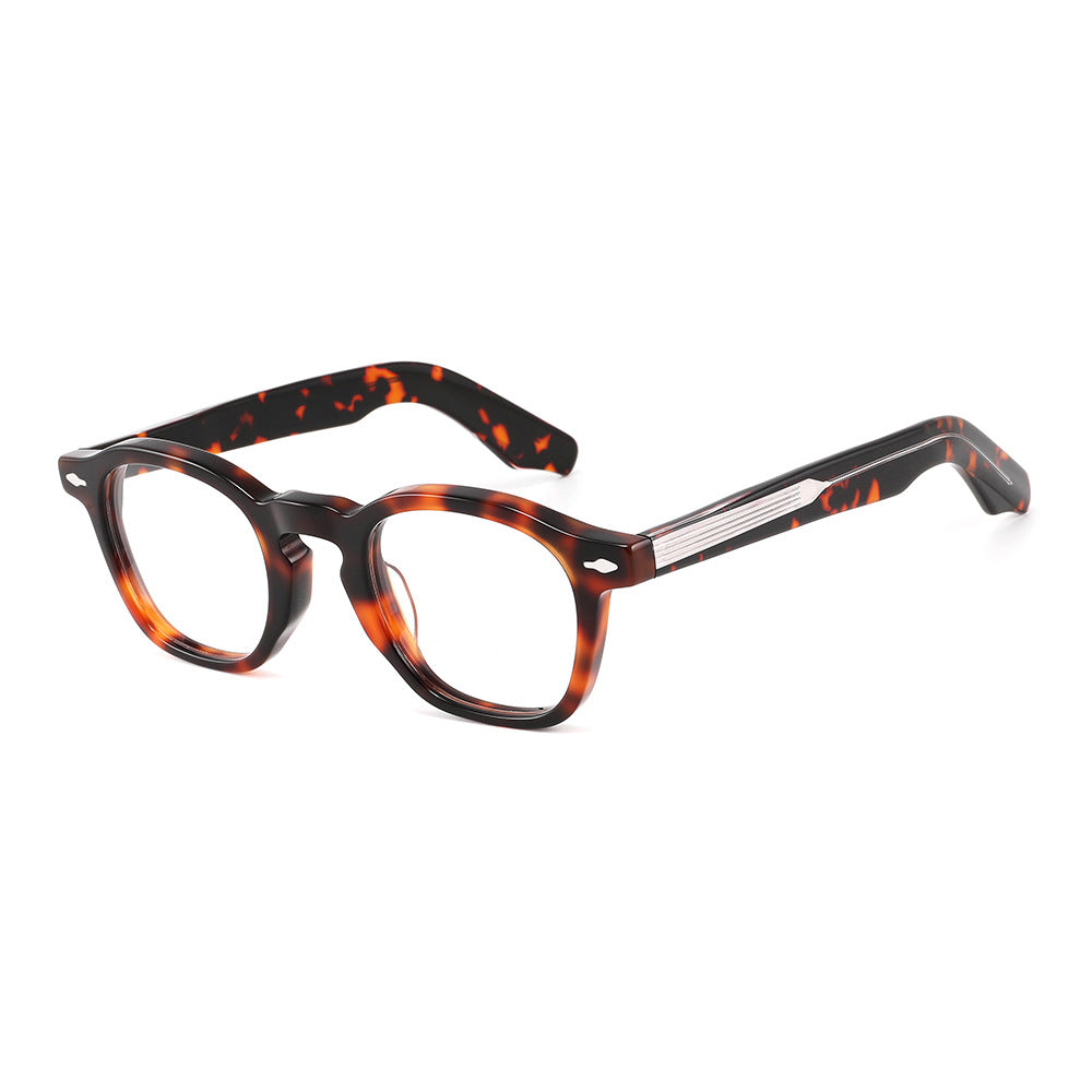 Vintage Acetate Eyeglass Frames for Men & Women - Classic Retro Style Optical Glasses - Perfect for Reading, Fashion & Everyday Wear