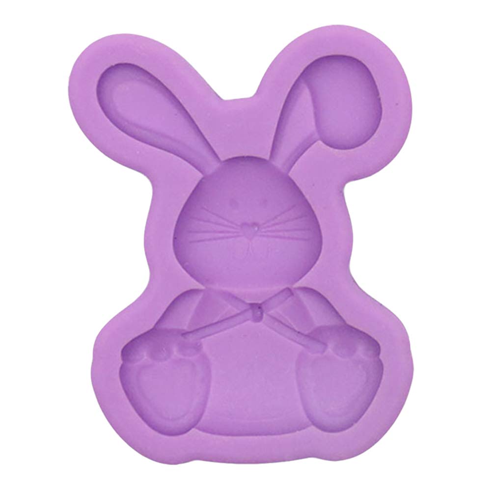 Garneck 2PCS Violet Silicone Chocolate Baking Molds - DIY Candy, Dessert & Cake Decorating Tools for Home Baking & Party Treats