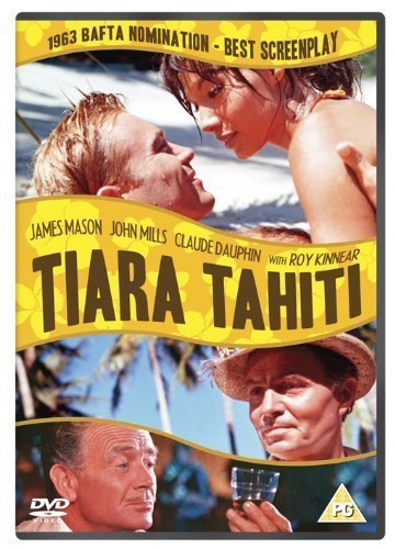 Tiara Tahiti DVD - Romantic Comedy Movie Starring James Mason & John Mills - Perfect for Movie Nights & Relaxing Evenings