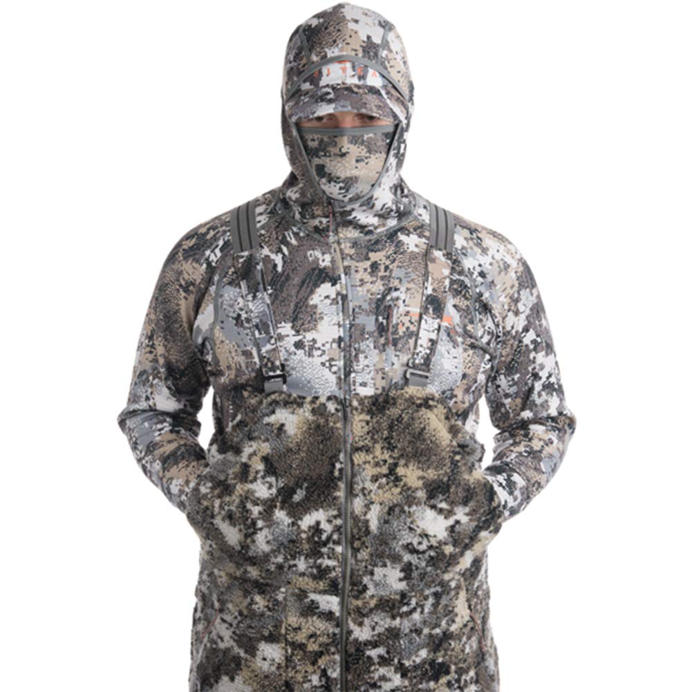 Sitka Men's Insulated Fanatic Bib - Waterproof Hunting Bibs for Cold Weather, Realtree Camo Hunting Pants with Knee Pads - Ideal for Deer Hunting, Duck Hunting & Outdoor Adventures
