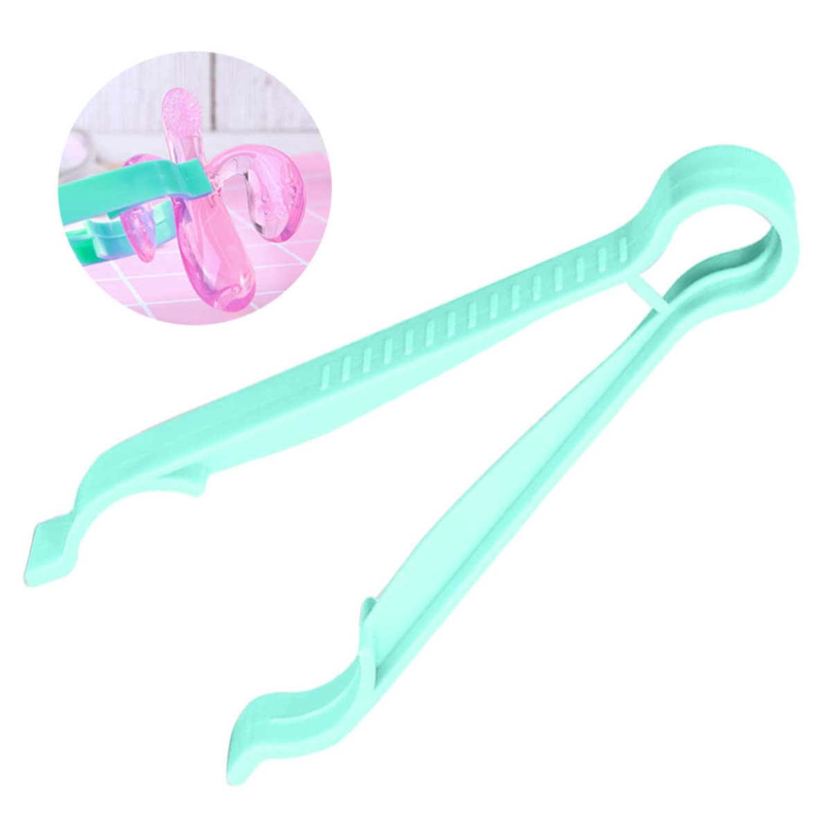SunaOmni Baby Bottle Tongs - Multi-functional Anti-Scalding Non-Slip Bottle Clips for Hot Bottles, Baby Bottle Sterilizer & Feeding Milk Bottle Clamps - Perfect for Sterilizing, Warming & Handling Hot Baby Bottles Safely