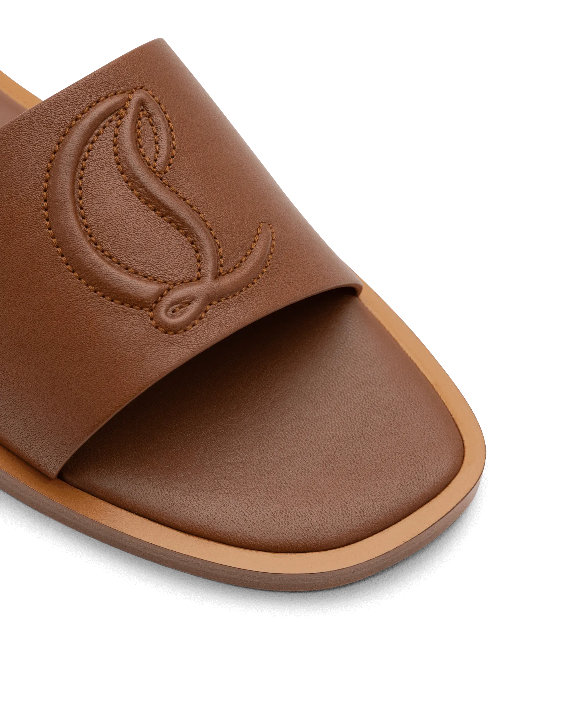 CL Leather Mule Flats - Women's Comfortable Slip-On Shoes for Casual Wear, Office & Travel | Soft Genuine Leather Loafers with Cushioned Insole