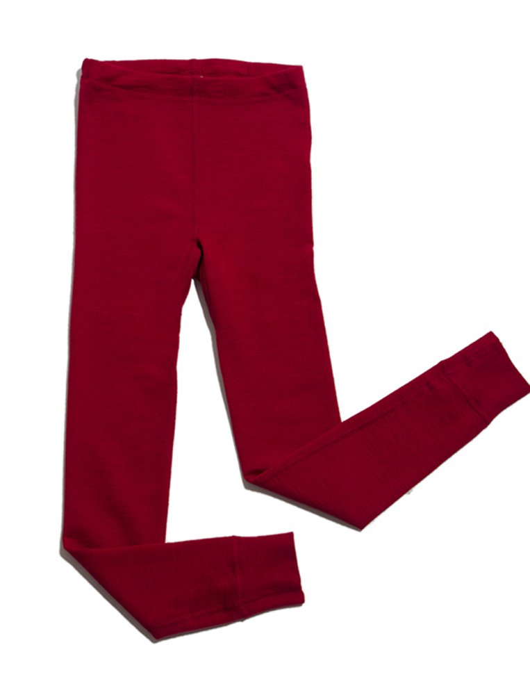 Organic Wool Long Underwear Pants for Toddlers & Kids - Soft Thermal Base Layer for Winter - Perfect for Cold Weather, Snow Play & Outdoor Adventures
