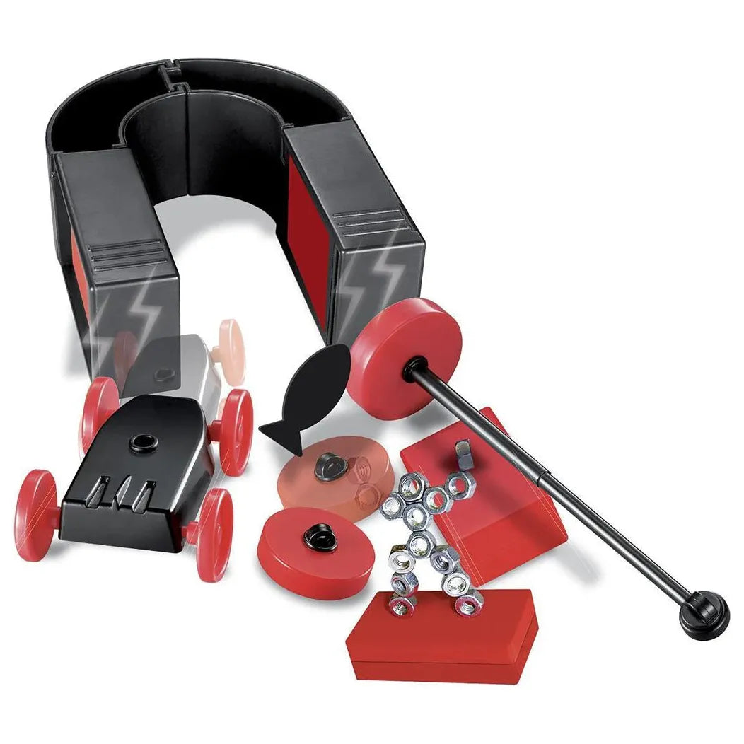 4M Magnet Science Kit - Fun & Educational STEM Toys for Kids - Explore Magnetic Forces with Hands-On Experiments - Perfect for Home, Classroom & Science Fair Projects