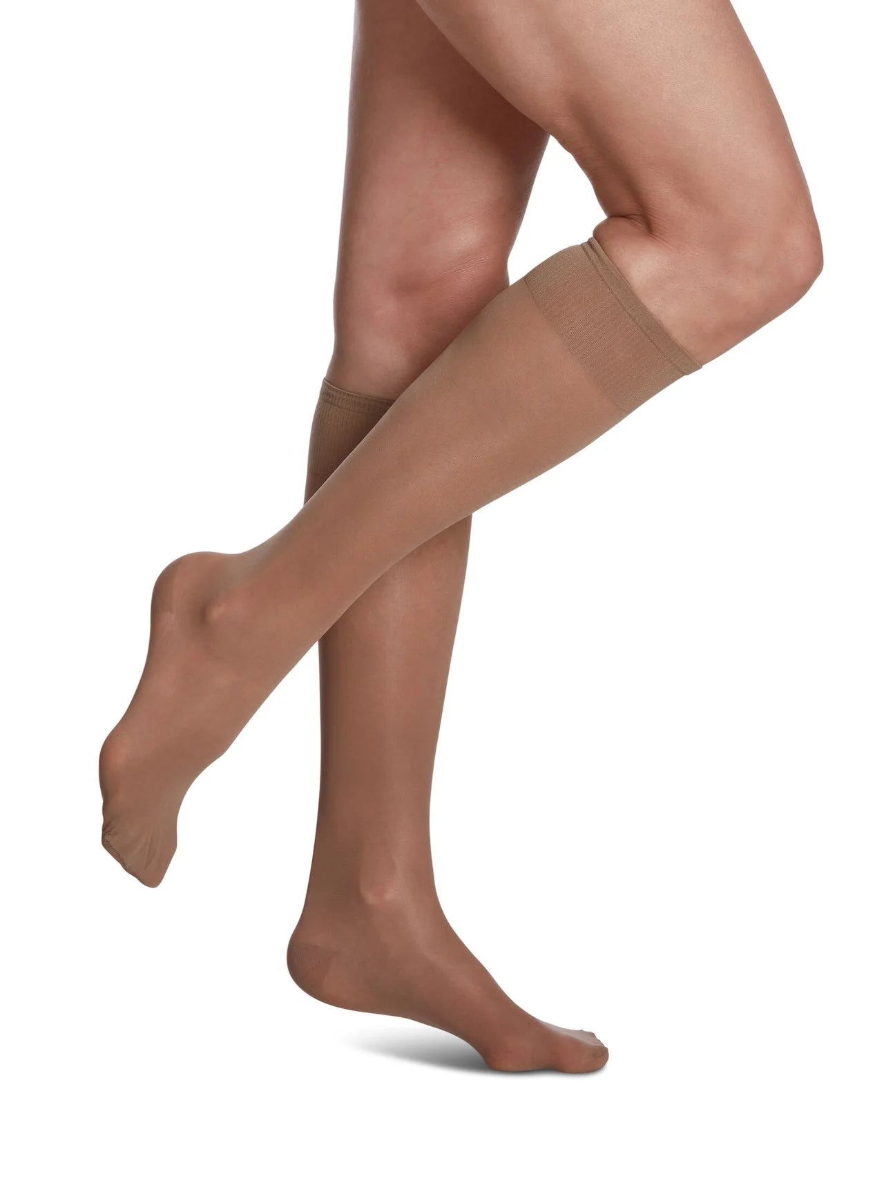 Sigvaris Sheer Fashion Calf 15-20 mmHg Compression Socks for Women - Medical Grade Support for Circulation, Swelling & Varicose Veins - Perfect for Travel, Work & Everyday Comfort