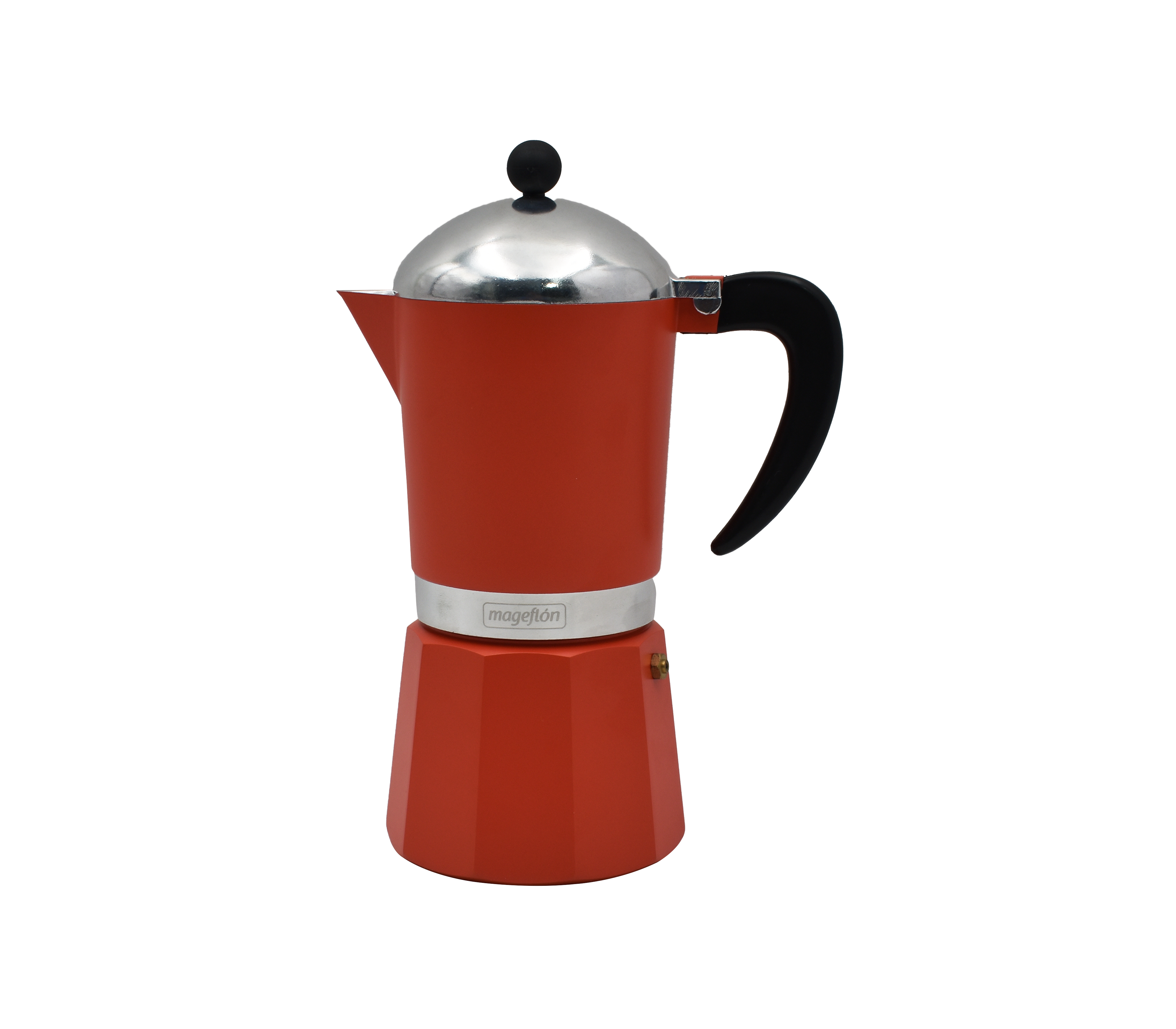 Mageflon Italian Coffee Maker - Stovetop Espresso Machine for Rich, Authentic Espresso at Home | Perfect for Camping, Office & Small Kitchens