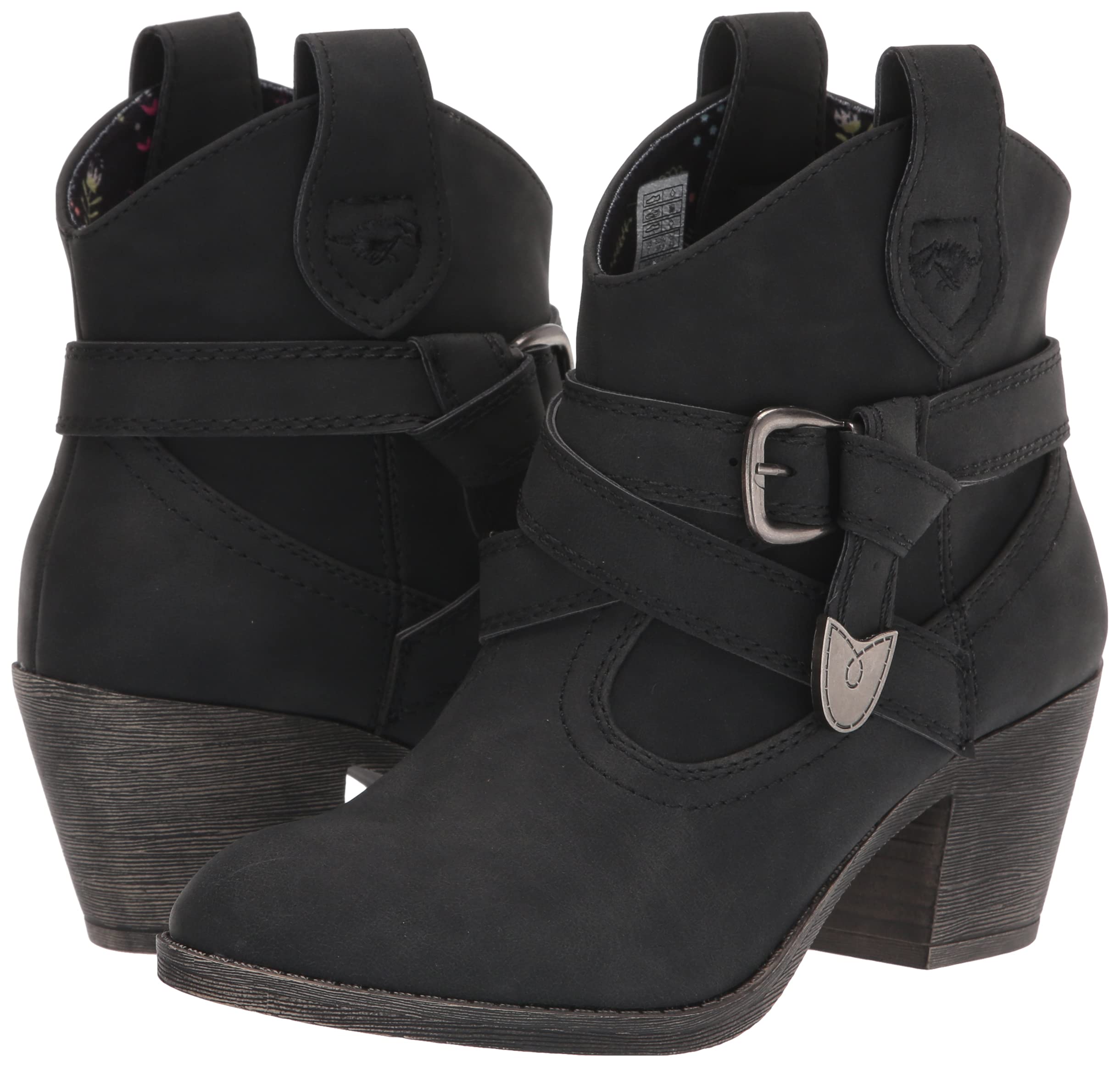 Rocket Dog Women's Ankle Boots with Pull-Up Tabs for Casual Outfits