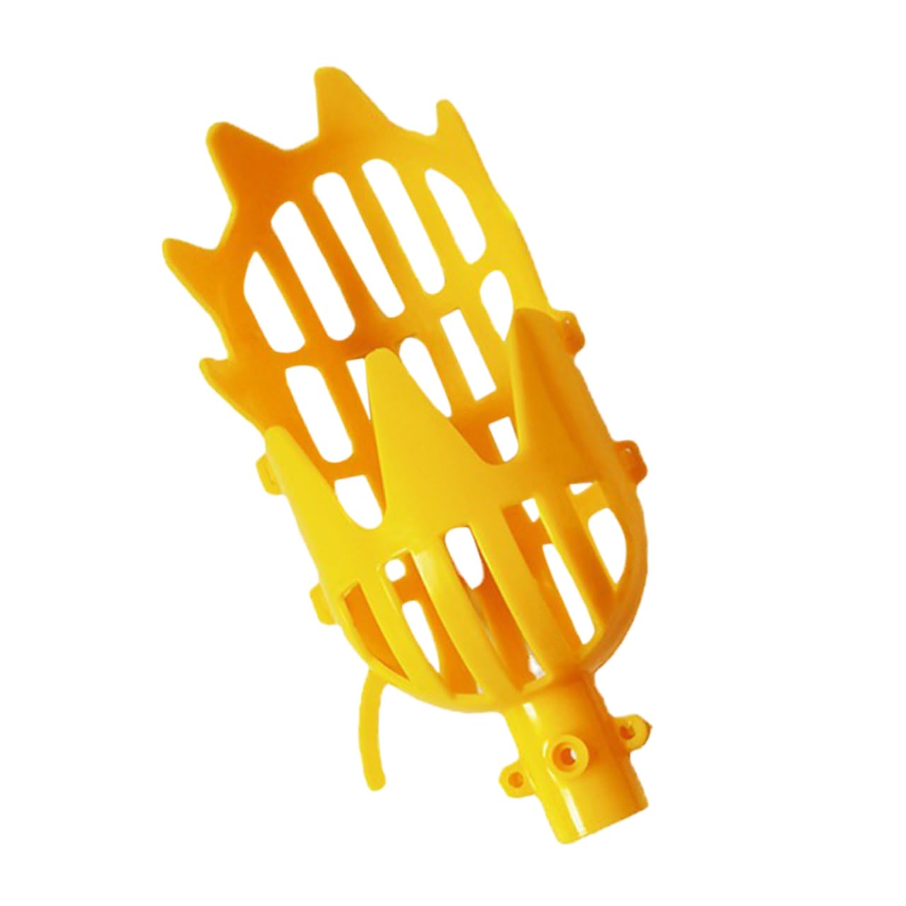DOITOOL Telescopic Fruit Picker Pole with Basket - Extendable Tree Fruit Harvester Tool for Grapes, Nuts, Lemons, Peaches (Size L) - Perfect for Harvesting, Gardening, and Orchard Use