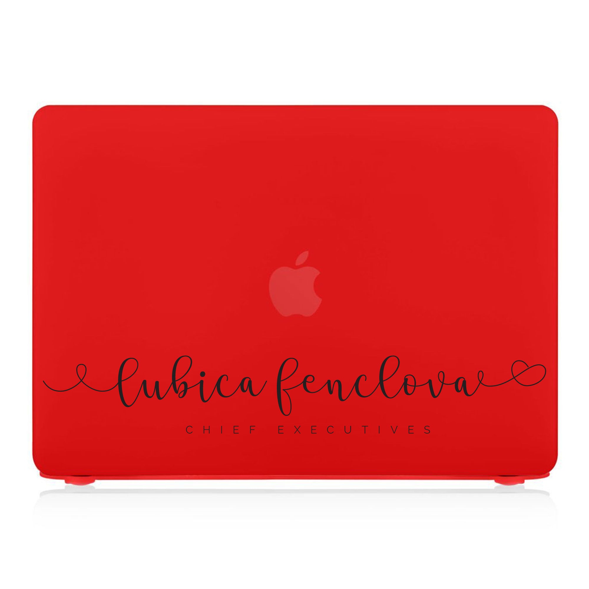 Premium MacBook Case with Custom Name & Occupation Engraving - Durable Protective Cover for MacBook Air/Pro - Perfect for Work, Travel & School