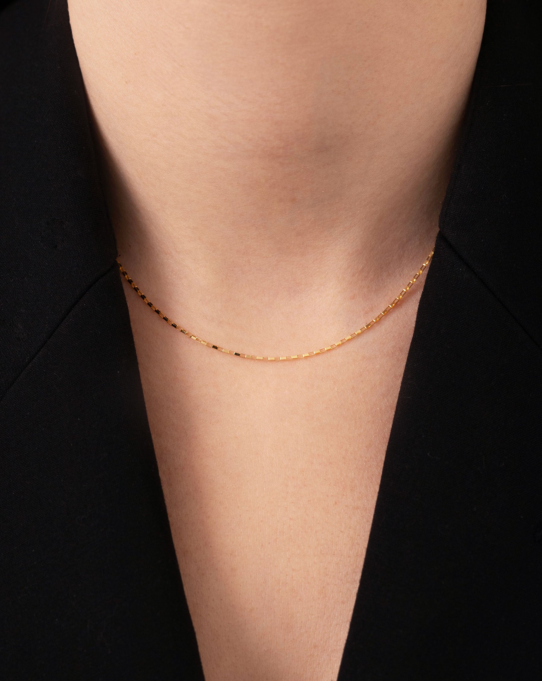 Elegant Delicate Link Chain Necklace for Women - Dainty Gold & Silver Layering Necklaces - Perfect for Everyday Wear, Date Nights & Gift Giving