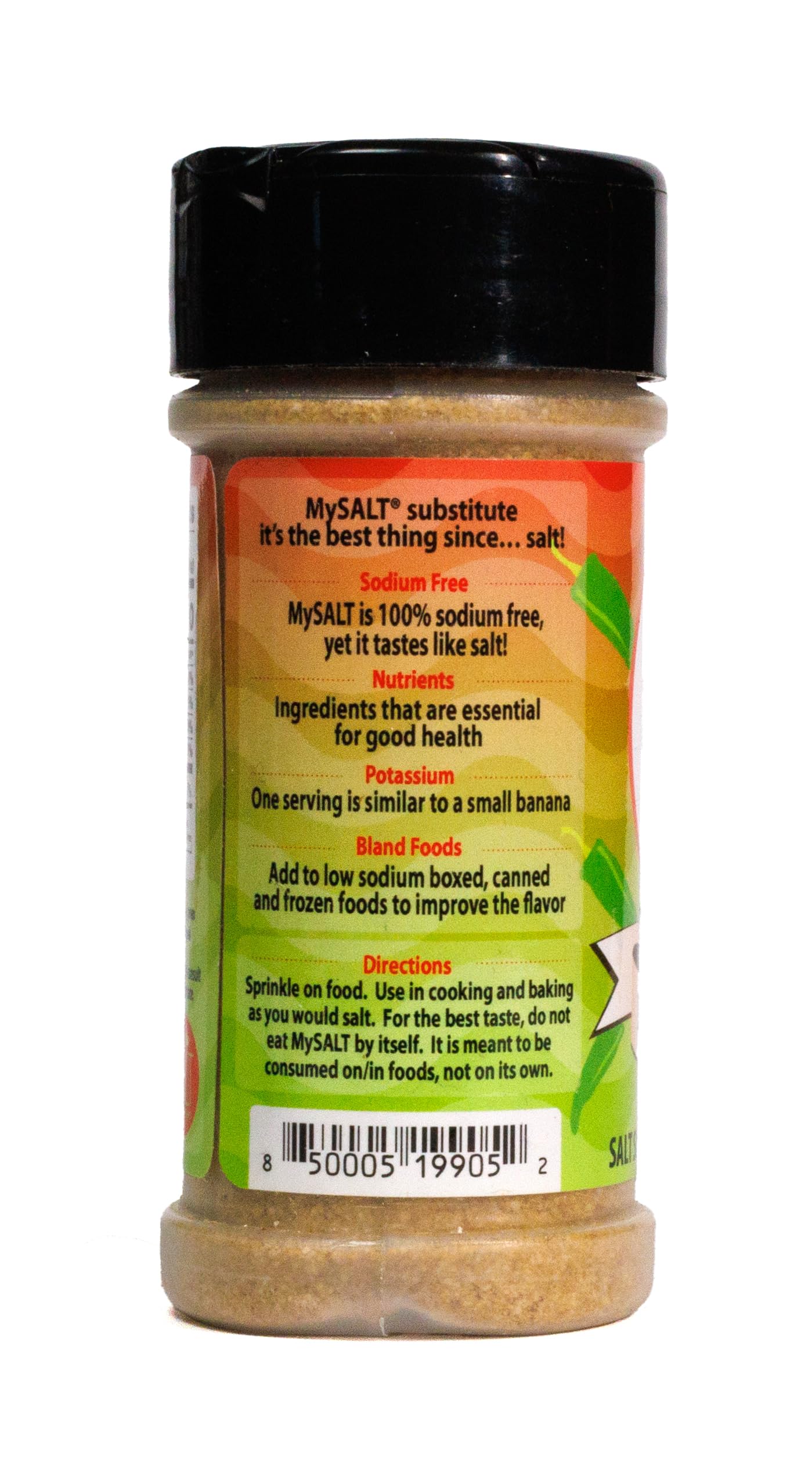 MySALT Heat Wave Seasoning - Sodium-Free Spice Blend with a Kick - Perfect for Pizza, Beef, Chicken & More - Adds Flavor to BBQ, Grilling & Everyday Cooking
