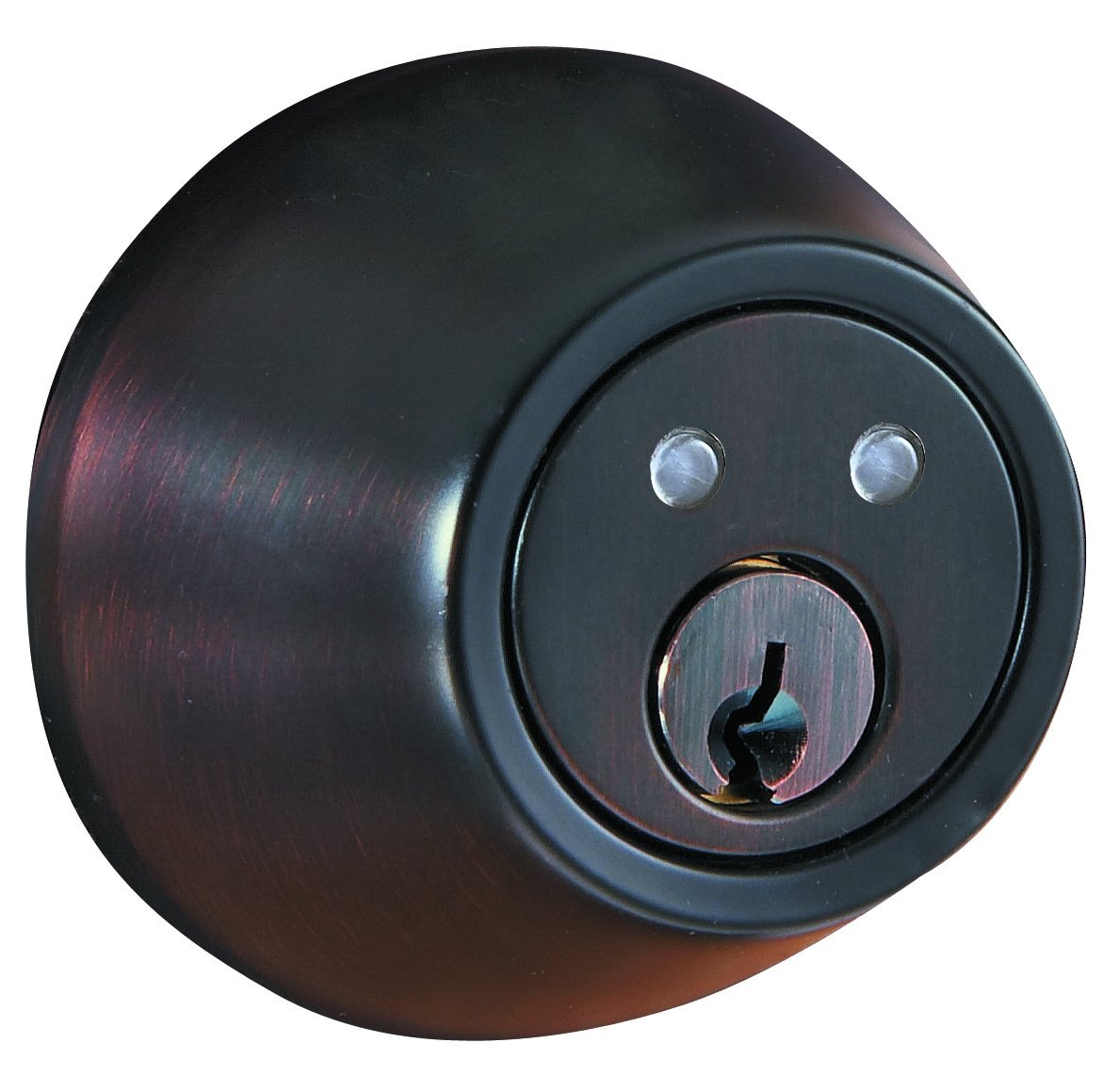 RF-01OB Smart Radio Frequency Remote Deadbolt Lock - Oil Rubbed Bronze Finish - Keyless Entry for Home Security (Ideal for Front Doors, Back Doors & Vacation Homes)