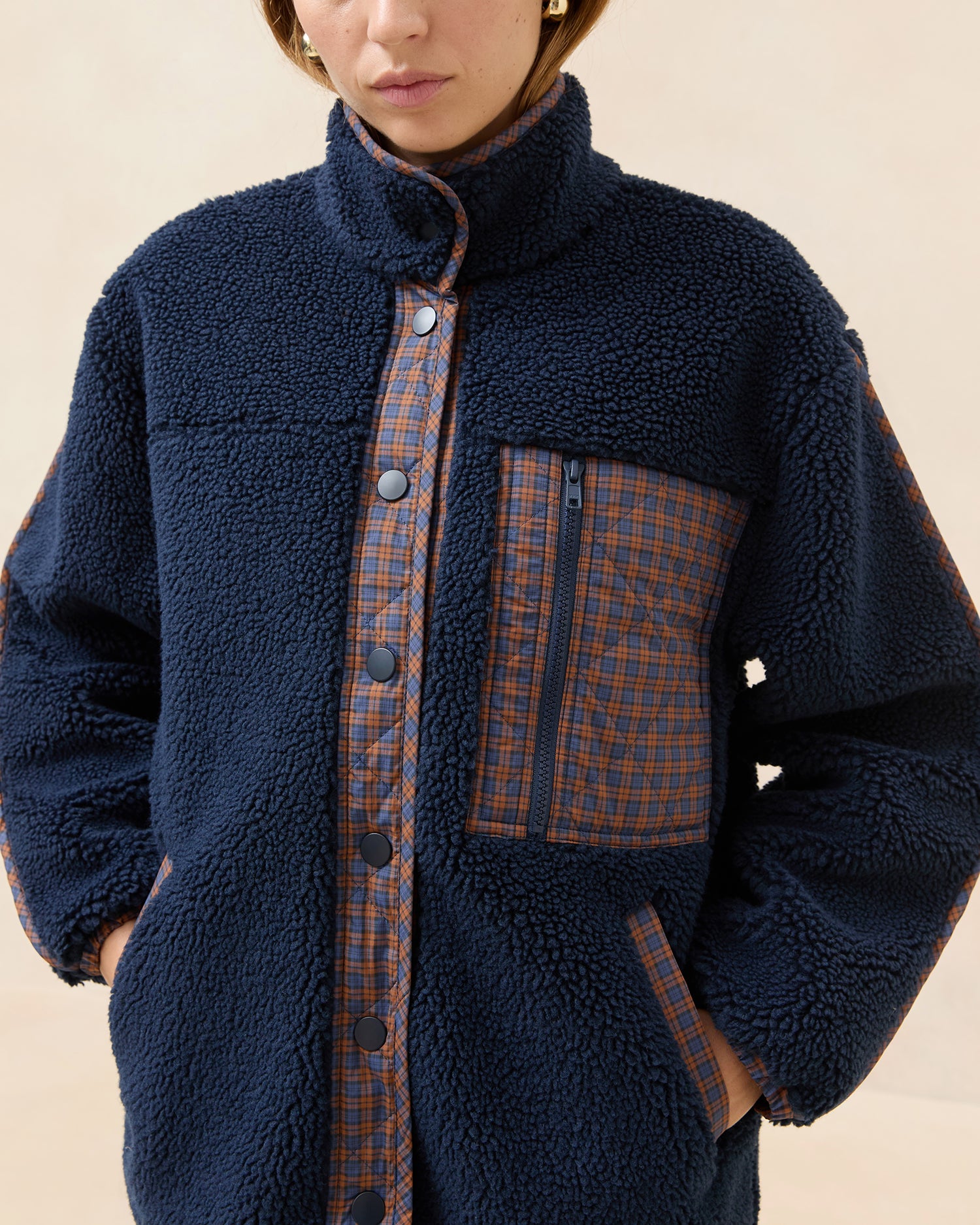 Rocky Fleece Jacket for Men & Women - Soft Warm Winter Outerwear for Hiking, Camping & Outdoor Activities