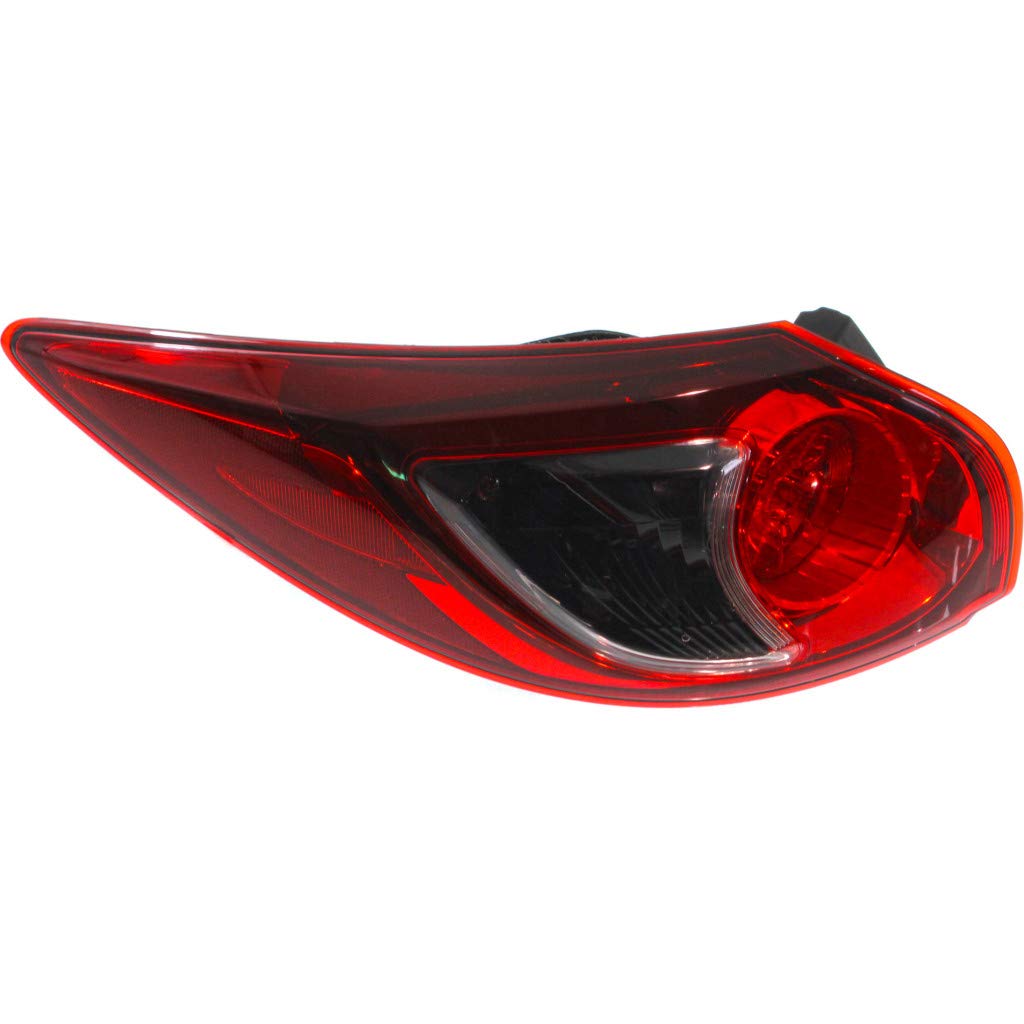 Mazda CX-5 2013-2016 Driver Side Tail Light Assembly - CAPA Certified Replacement for MA2804111/MA2804111C | OEM Part Numbers 615343538051 & KD3351160C | Perfect for Car Repair & Night Driving Safety