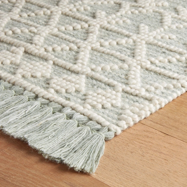 Dash & Albert Pembrook Handwoven Wool Rug - Soft & Durable Area Rug for Living Room, Bedroom, or Office - Perfect for Cozy Home Decor