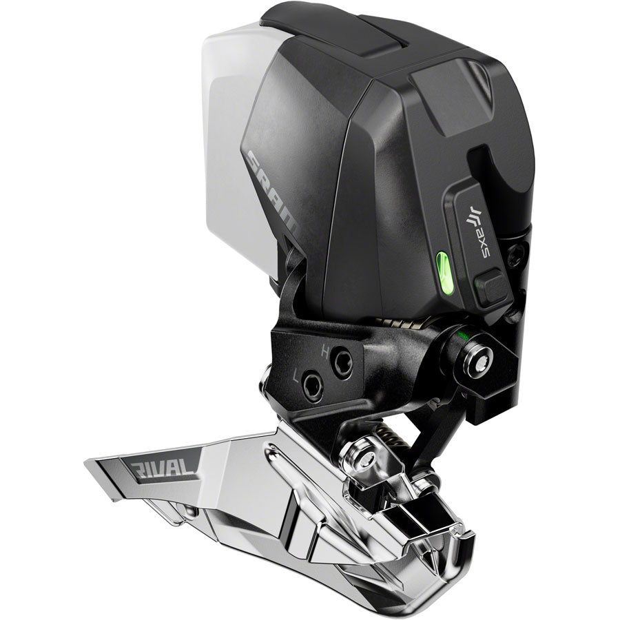 SRAM Rival AXS Front Derailleur - 2x12 Speed Braze-On Mount, Black (E1) | High-Performance Road Bike Shifting | Battery Not Included | Ideal for Road Cycling & Competitive Racing