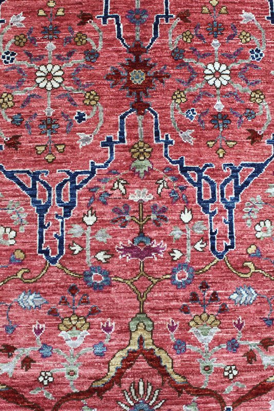 Handwoven Arabesque Traditional Area Rug J63926 - Perfect for Living Room, Bedroom, or Home Decor