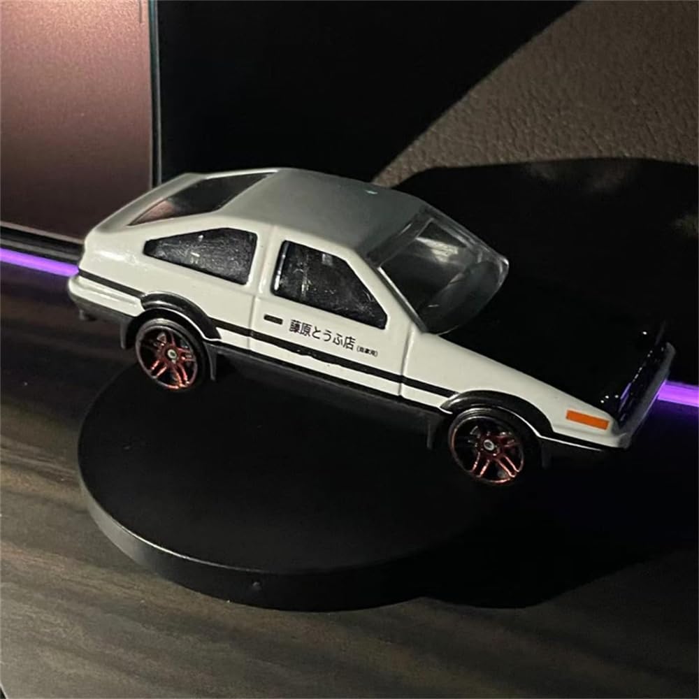 Premium Alloy Car Model AE86 Drift Tail Spin Ornament - 3pcs Set for Dashboard Decoration | Stylish Vehicle Interior Accessory | Perfect Gift for Car Enthusiasts | Ideal for Drifting Fans & JDM Car Lovers