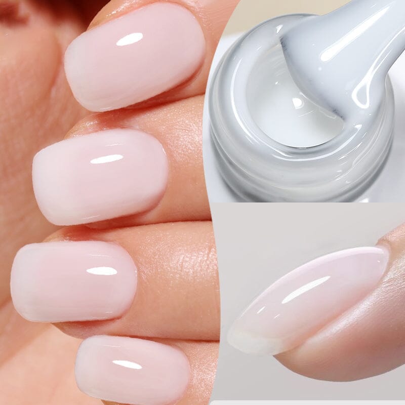 10ml Milky White Jelly Gel - Hydrating & Moisturizing for Skin Care, Perfect for Daily Use & Night Routine