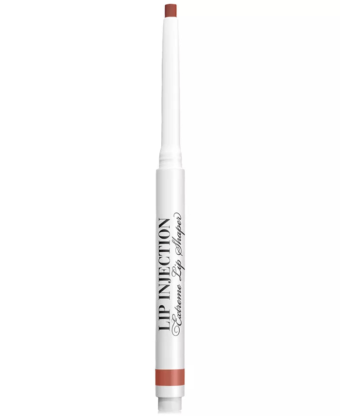 Too Faced Lip Injection Extreme Lip Plumper & Lip Liner Duo Set - Plumping Gloss for Fuller Lips - Perfect for Date Night & Special Occasions