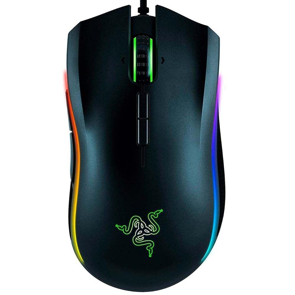 Razer Mamba Tournament Edition Gaming Mouse - 16,000 Adjustable DPI, Ergonomic Design, Chroma RGB Lighting - Perfect for Esports, FPS, and MMO Gaming