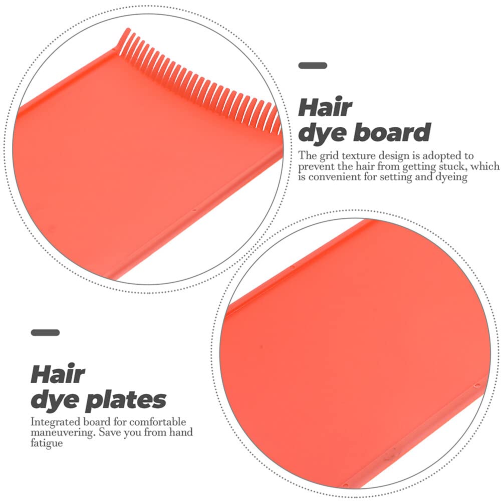EXCLUZO Hair Coloring Board with Teeth - Professional Hair Highlighting & Dyeing Tool for Home Salon | Perfect for Balayage, Ombre & DIY Hair Coloring at Home