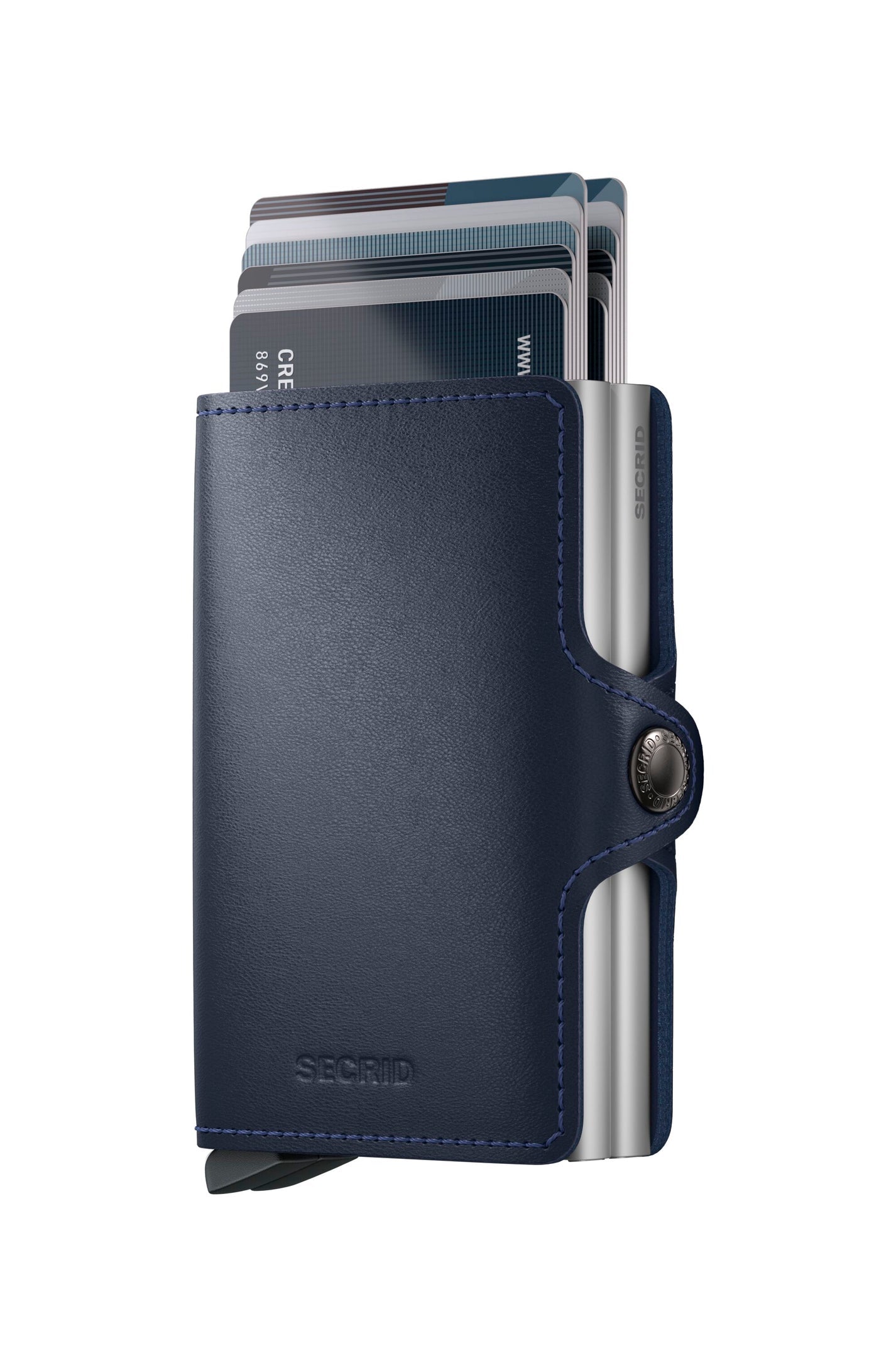 SECRID Twinwallet Original - RFID Blocking Slim Leather Wallet for Men & Women | Perfect for Travel, Business & Everyday Use