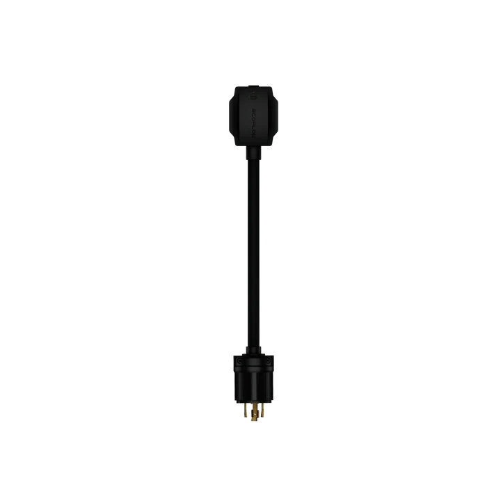 EcoFlow AC Generator Charging Adapter - Portable Power Station Accessory for Outdoor Camping, RV Trips & Emergency Backup Power
