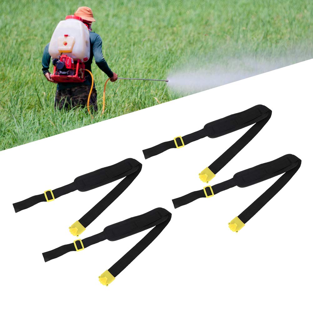 Sixx Backpack Sprayer Replacement Straps - 2 Pairs Thickened Sponge Adjustable Shoulder Straps for Agricultural Manual Sprayers | Comfortable Shoulder Saver Harness for Gardening, Farming & Pest Control