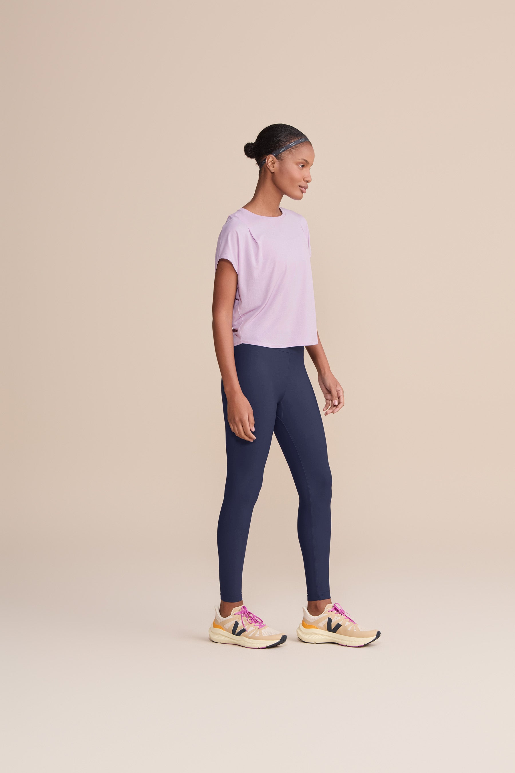 Comfort Pleat T-Shirt for Women - Soft Breathable Casual Tee - Perfect for Everyday Wear, Workouts & Layering