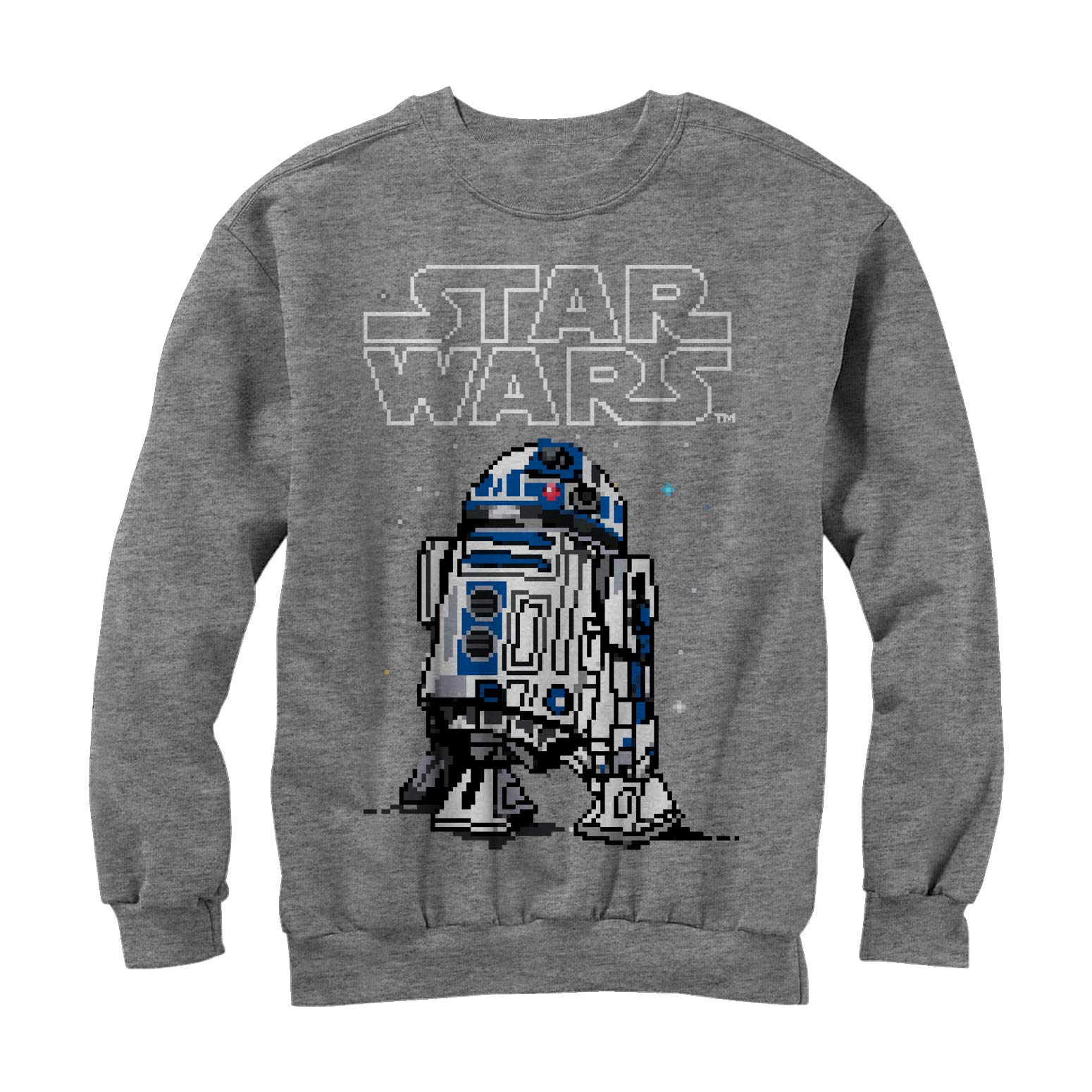 Star Wars Pixel R2-D2 Graphic Hoodie for Men - Cool Retro Gaming Sweatshirt - Perfect for Cosplay, Comic Con & Casual Wear
