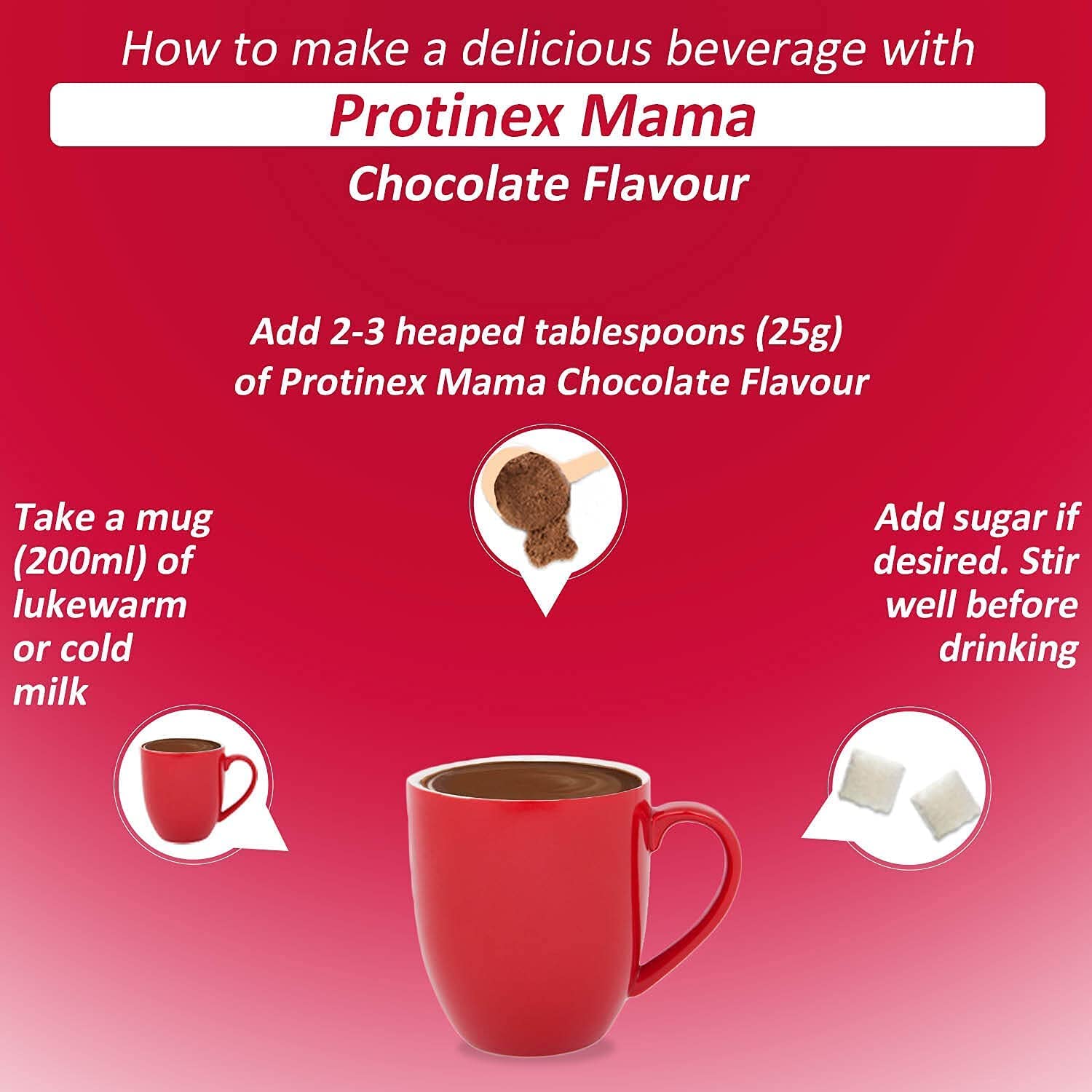 Protinex Mama Chocolate Protein Powder - 400g for Pregnant & Nursing Mothers | Supports Maternal Health & Nutrition | Ideal for Smoothies, Shakes & Healthy Snacks