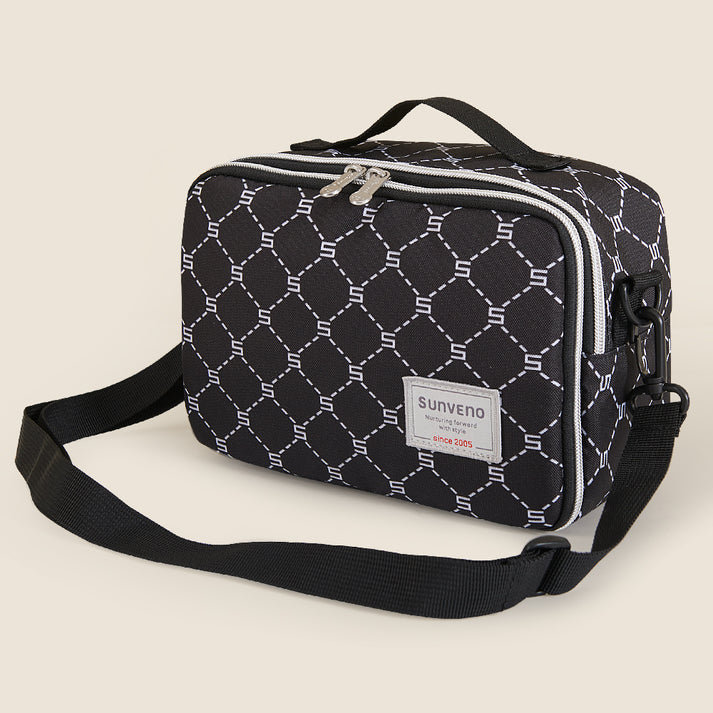 Portable Diaper Changing Bag - Waterproof Travel Baby Changing Station with Insulated Pocket & Wipes Case - Perfect for On-the-Go Parents, Air Travel, and Outdoor Adventures