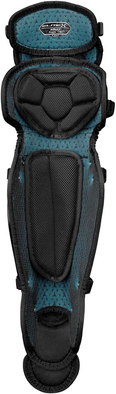 Easton Elite X Adult NOCSAE Certified Catcher's Kit - Baseball & Softball Protective Gear for Catchers - Perfect for Games, Practice & Training Sessions