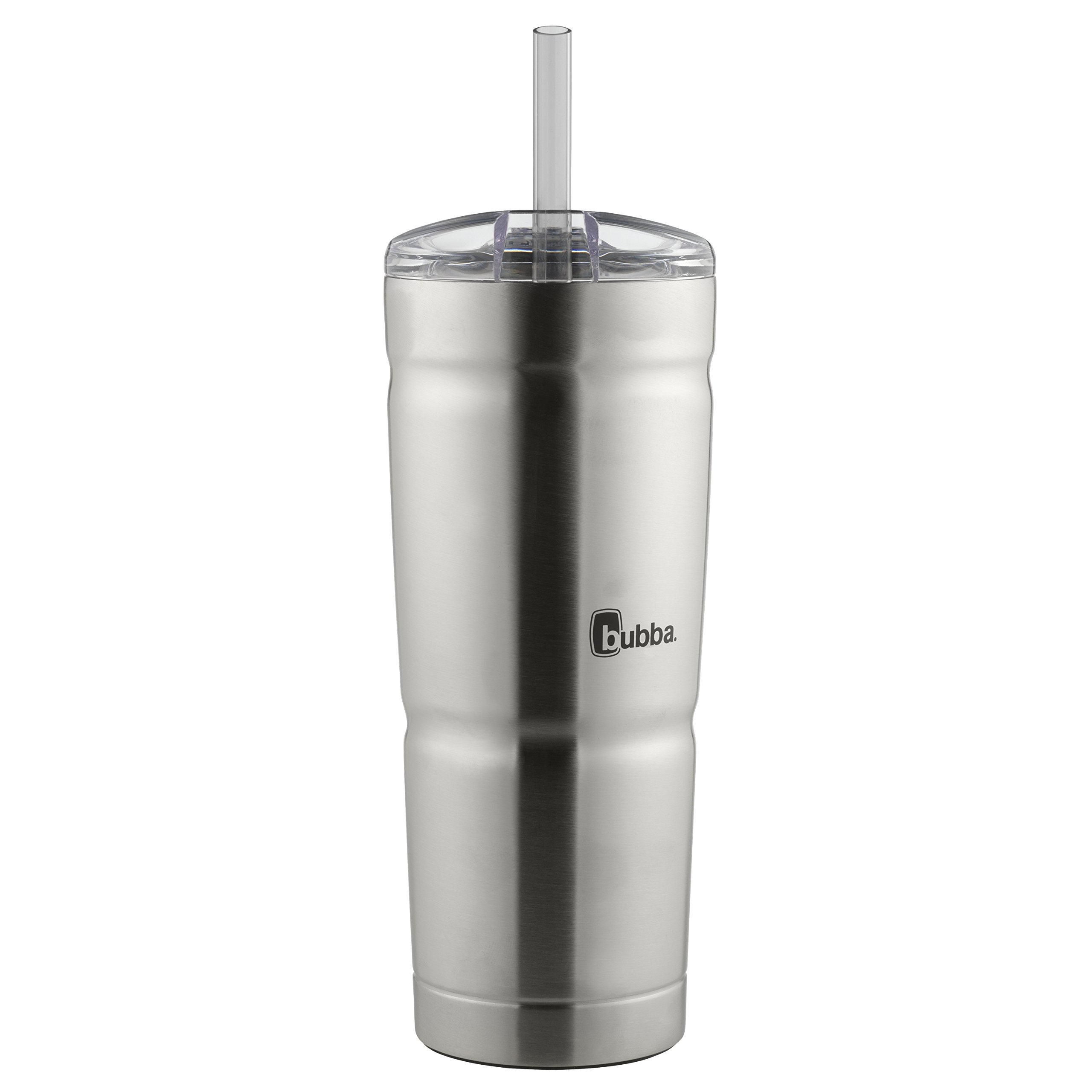 Bubba Brands Envy S 24oz Vacuum-Insulated Stainless Steel Tumbler with Lid & Straw - BPA-Free, Leak-Proof - Keeps Drinks Cold for Hours - Perfect for Iced Coffee, Water, Smoothies - Great for Travel, Office, Gym & Outdoor Activities